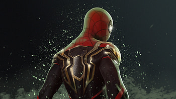 Spiderman Power Beyond Limits, spiderman, superheroes, artwork, art, digital-art, artstation HD wallpaper