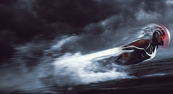 Captain Marvel Boom Speed , captain-marvel, superheroes, artist, artwork, digital-art HD wallpaper