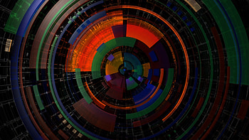 Colorful Lines Symmetry, abstract, digital-art HD wallpaper