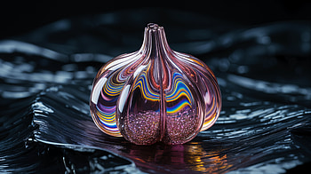 Prismatic Garlic —, Garlic HD wallpaper