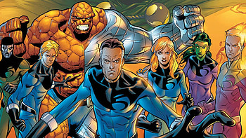 Johnny Storm, Ben Grimm, Doctor Doom, Marvel Comics HD wallpaper