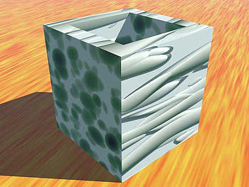 3D Box, textured, box, 3d, cube, marbled HD wallpaper