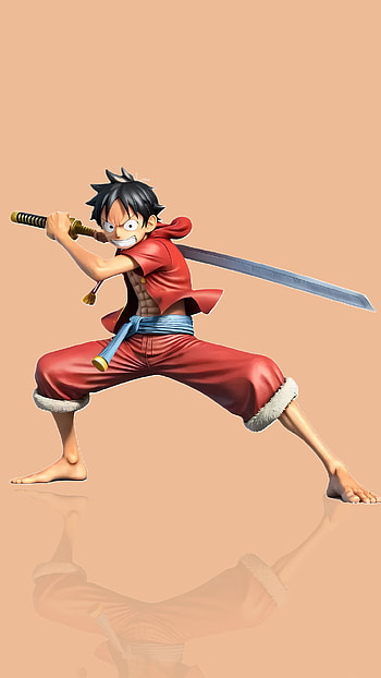 Monkey D. Luffy katana, Monkey D. Luffy, One Piece HD phone wallpaper