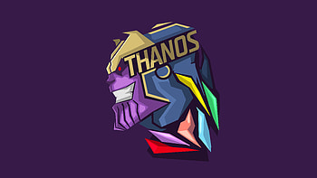 Thanos Minimal Artwork HD wallpaper