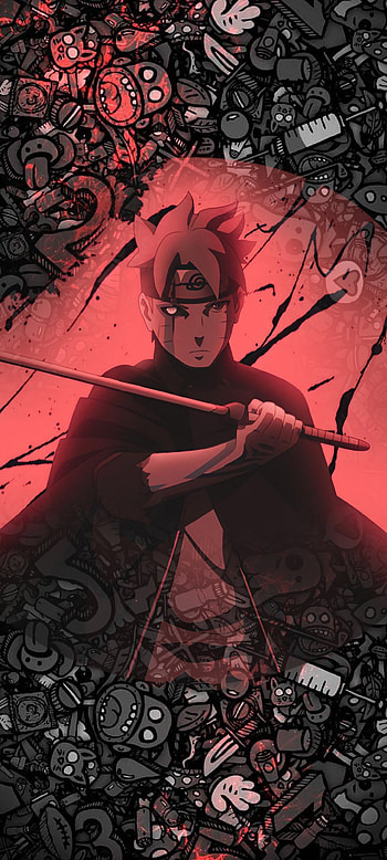 Naruto, saske, anime HD phone wallpaper