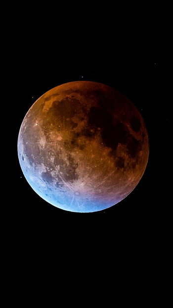 Moonlight, Blue moon charm, , Unique backgrounds HD phone wallpaper