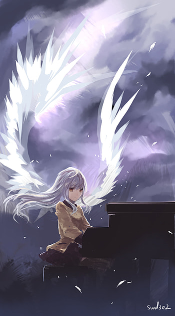 Angel Beats!, Anime, Angel, Manga HD phone wallpaper