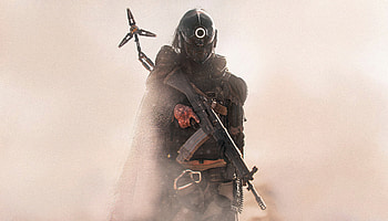 Dune Raider, warrior, artist, artwork, digital-art, artstation HD wallpaper