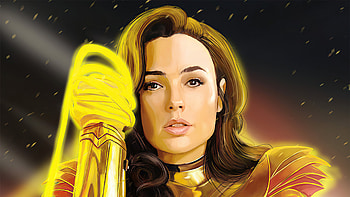 Wonder Woman 1984 Yellow Suit, wonder-woman-1984, wonder-woman-2, wonder-woman, movies, 2020-movies, gal-gadot, superheroes, artwork, digital-art, artstation HD wallpaper