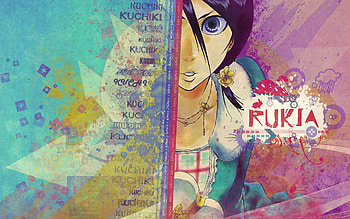 RUKIA, bleach, kuchiki HD wallpaper