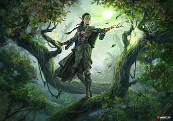 Nissa, Resurgent Animist, man made, Magic: The Gathering HD wallpaper
