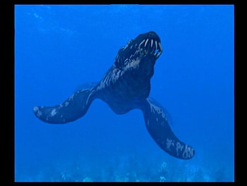 ONE UNHAPPY LIOPLEURODON, time, war HD wallpaper