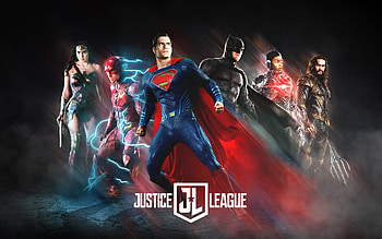 Justice league, fan art, movie, poster HD wallpaper