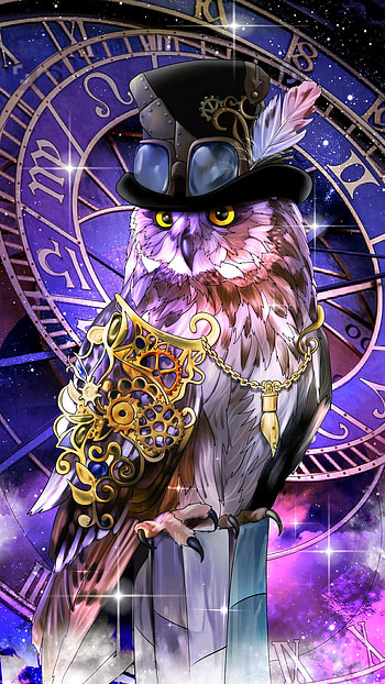 Buho, art, organism HD phone wallpaper