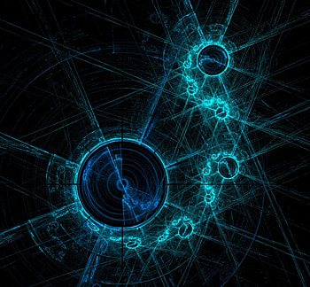 Abstract, Circles, Lines, Fractal, Confused, Intricate HD wallpaper