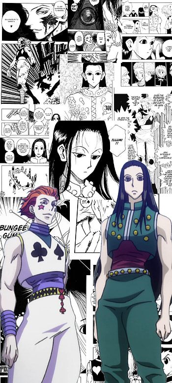 Hisoka x Illumi HXH, anime HD phone wallpaper