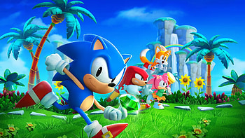 Sonic Superstars – Sonic the Hedgehog Adventure in Vibrant Paradise, Sonic Superstars, Sonic the Hedgehog HD wallpaper