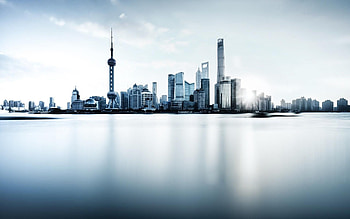 Shanghai World Financial Center, Shanghai , Cityscape backgrounds, Urban scenery HD wallpaper