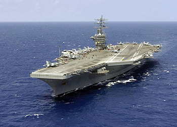 USS Dwight D. Eisenhower (CVN-69), carrier, ship, aircraftcarrier, war HD wallpaper