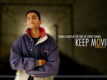 keep moving, black and blue, graphy HD wallpaper