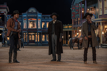 The Harder They Fall, cowboy, harder, town, fall HD wallpaper