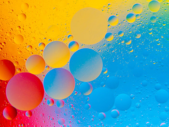 :-), blue, summer, yellow, water drop, red, texture, glass, oil HD wallpaper