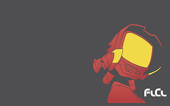 Stencil Canti, flcl, cooly, fooly, kuri, furi, stencil, cant HD wallpaper