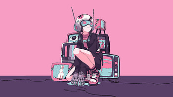Cables Pink, cable, pink, minimalism, minimalist, artist, artwork, digital-art HD wallpaper