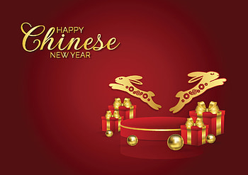 Year of the rabbit, holiday, Chinese New Year HD wallpaper