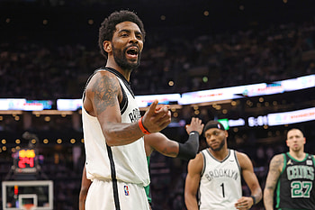Kyrie Irving, Celtics fans, Trash talk, Game 2 HD wallpaper
