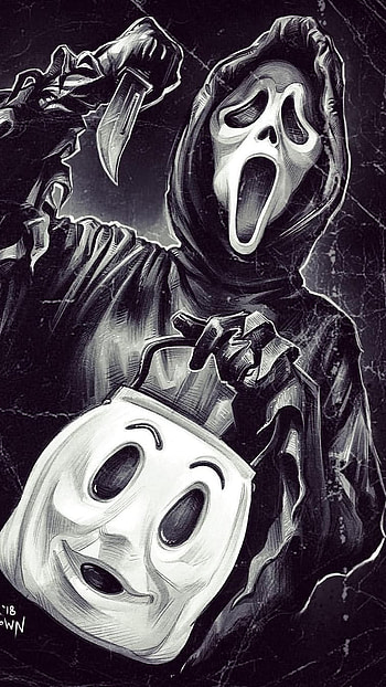 Ghost Face, Mask HD phone wallpaper