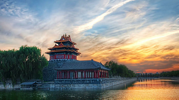 Forbidden City, China HD wallpaper