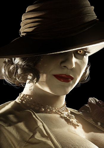 Video Game, Resident Evil Village, Alcina Dimitrescu, Resident Evil HD phone wallpaper