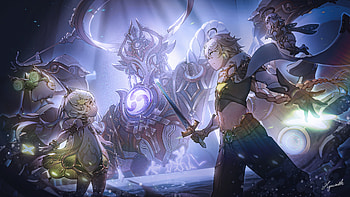 Nahida & Aether Unite: Stunning Genshin Impact Epic, Nahida (Genshin Impact), Aether (Genshin Impact), video game, Genshin Impact HD wallpaper