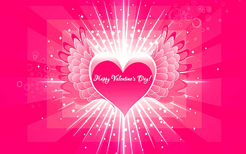 Heart, abstract, Valentine's day, love, art HD wallpaper