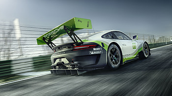 Porsche 911 GT3 R 2018 Rear, porsche-911-gt3-r, porsche-911, porsche, cars, 2018-cars HD wallpaper