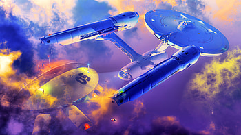 Us Enterprise Star Trek , spaceship, artist, artwork, digital-art, star-trek HD wallpaper