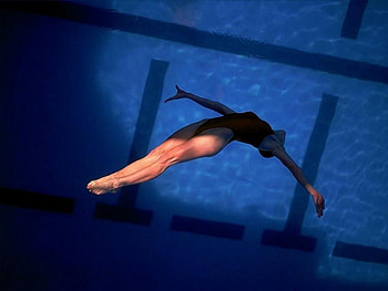 Falling, swimsuit, other, pool, people, water, les, diving, woman HD wallpaper