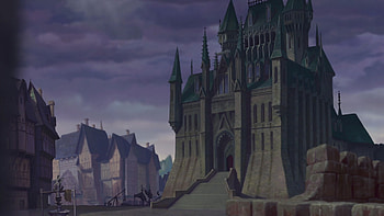 Scenic beauty, Hunchback of Notre Dame, Animated film, Feeling Animated HD wallpaper