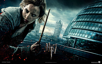 Deathly Hallows - Hermione, harry potter, granger, deathly hallows, hermione HD wallpaper