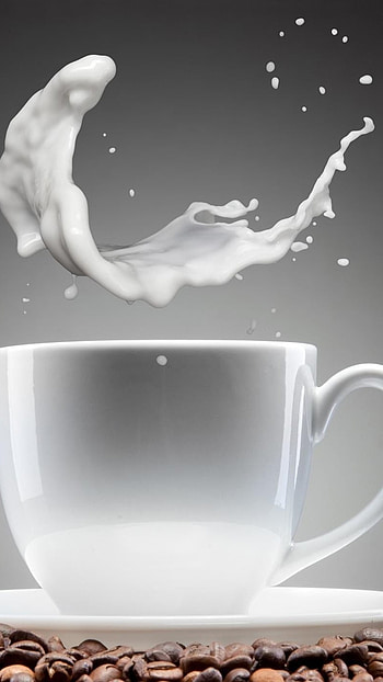 Good Morning, Milk HD phone wallpaper