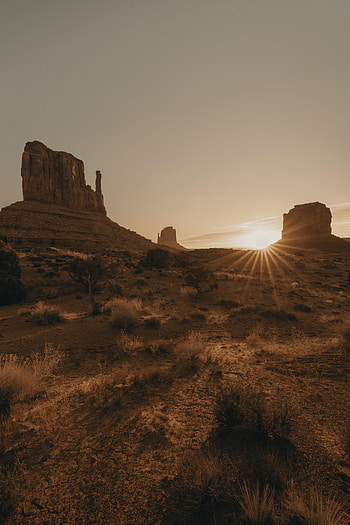 Nature, Grass, Canyon, Desert, Prairie HD phone wallpaper
