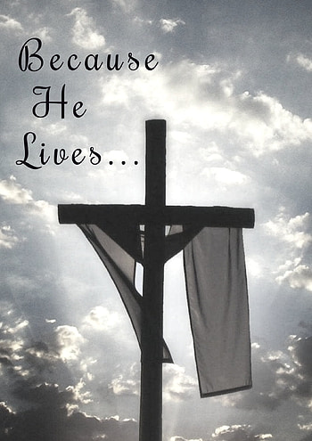 He Lives, cross, faith, easter HD phone wallpaper