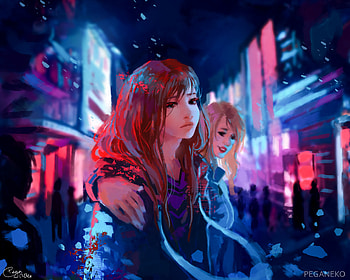 Loneliness, sad, lonely, artist, artwork, digital-art, deviantart HD wallpaper