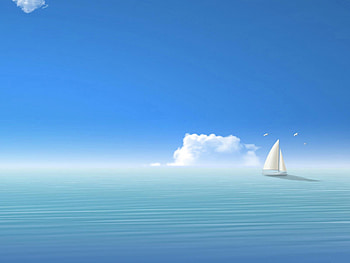 Landscape, Ships, Sea, Clouds HD wallpaper