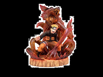 NINE TAILS UNLEASHED, naruto, chakura, ninetails, shippuden HD wallpaper