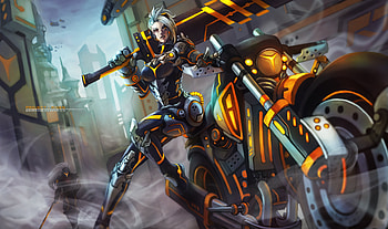 Riven League Of Legends Digital Art , league-of-legends, games, artist, artwork, digital-art, fantasy-girls, deviantart HD wallpaper