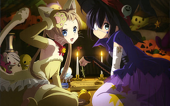 Love, Chunibyo and Other Delusions, Rikka Takanashi, Dekomori magic, Anime love story HD wallpaper