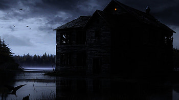 hunted house, gothic, bvb, anime, darkanime HD wallpaper