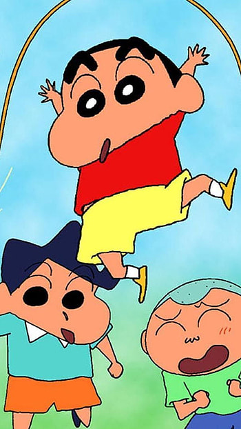 Shinchan, playing HD phone wallpaper